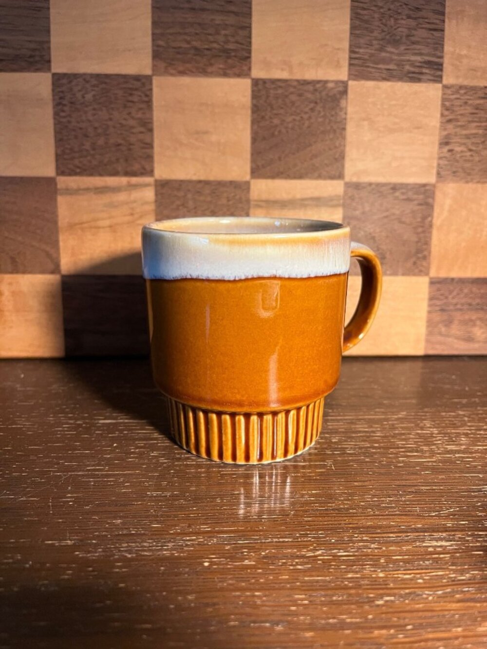 Vintage Drip Glaze Stackable Mug